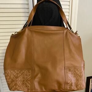 Cynthia Vincent Large Leather Tote Handbag 12th Street super soft‎ Leather